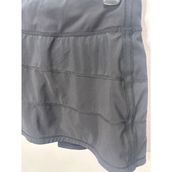 Lululemon Womens Pace Rival Skirt way Stretch 15" Black Sz 6 - Picture 5 of 14